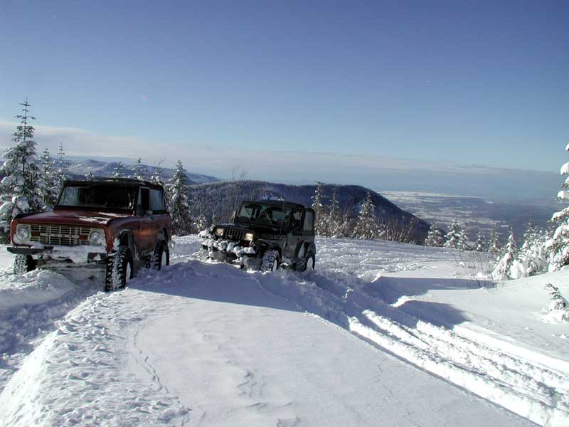Iron Mountain Snow Run