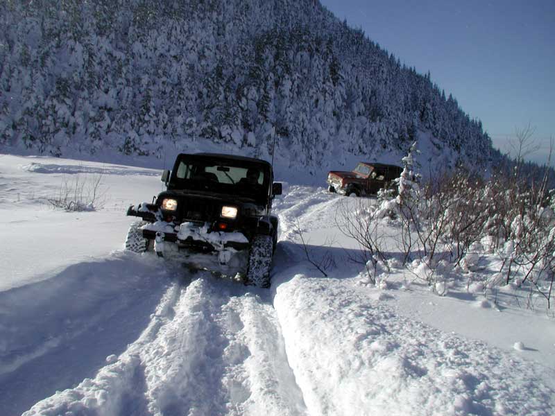 Iron Mountain Snow Run