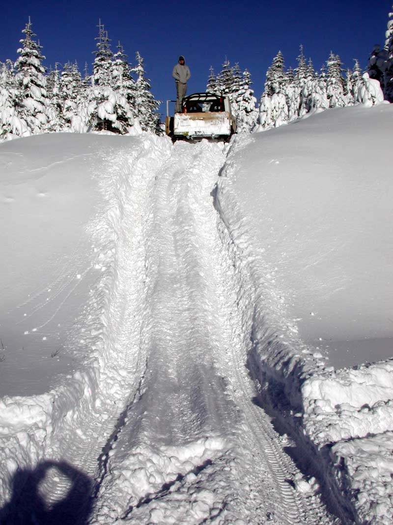 Iron Mountain Snow Run