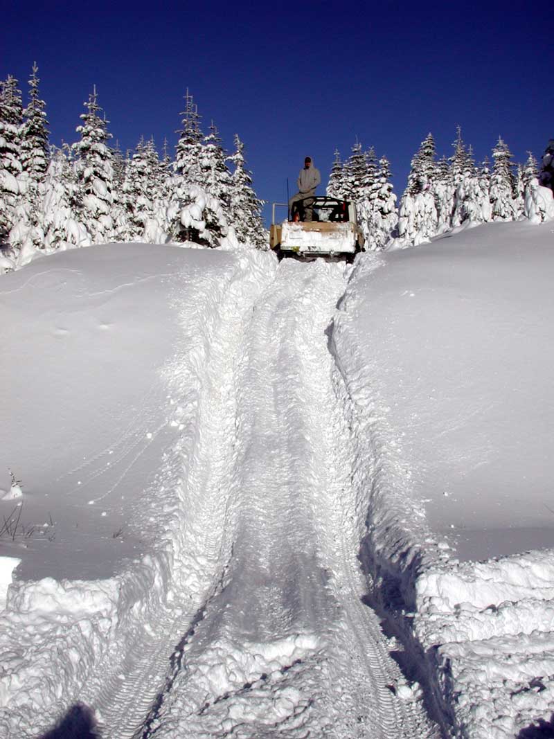 Iron Mountain Snow Run