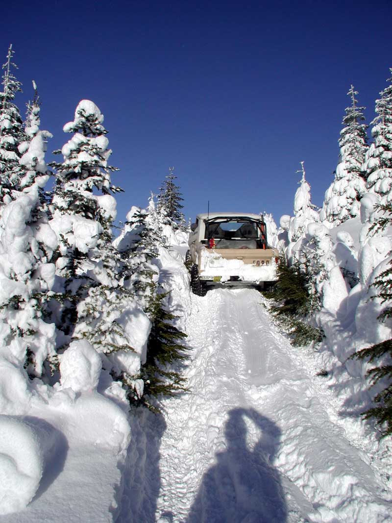 Iron Mountain Snow Run