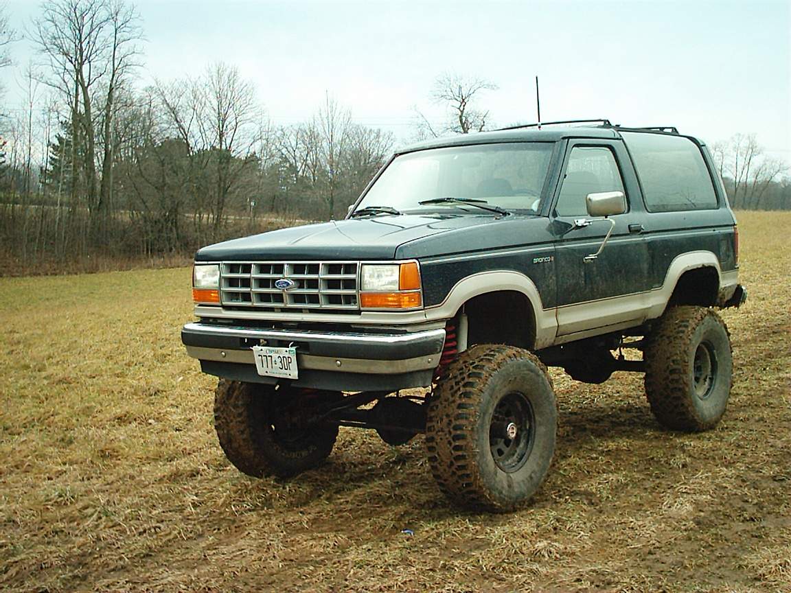 Ford bronco ii axle swap #6