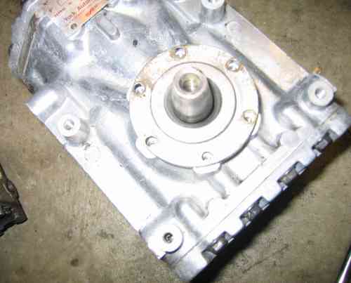 remove the woodruff key, cover plate bolts and plate