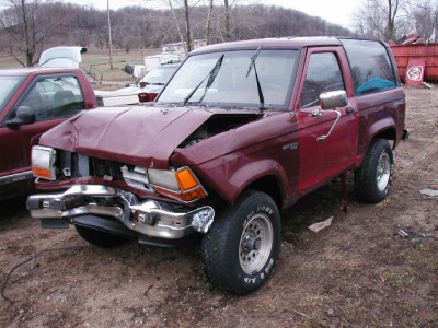 Totaled Bronco :P