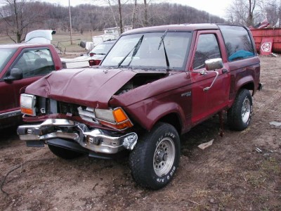 Totaled Bronco :P