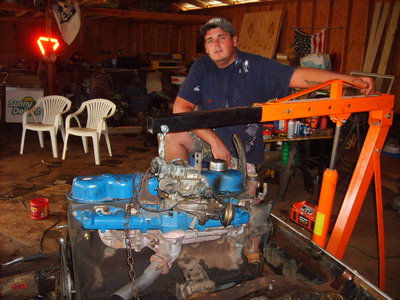 me and my new motor