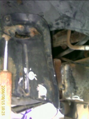 channel iron 2X6 look close